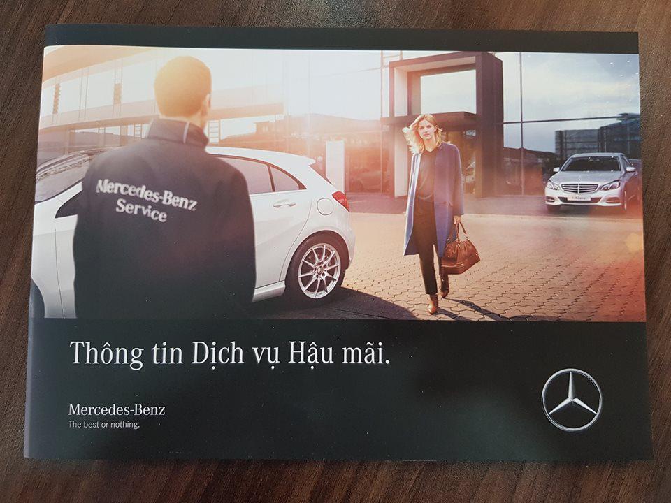 Sổ tay thông tin về dịch vụ hậu mãi của Mercedes-Benz
